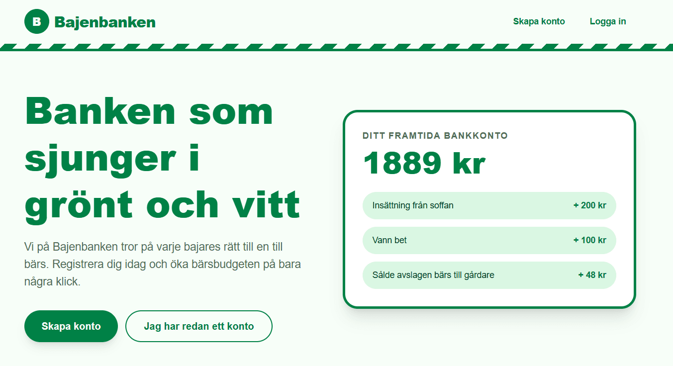 Bajenbanken preview